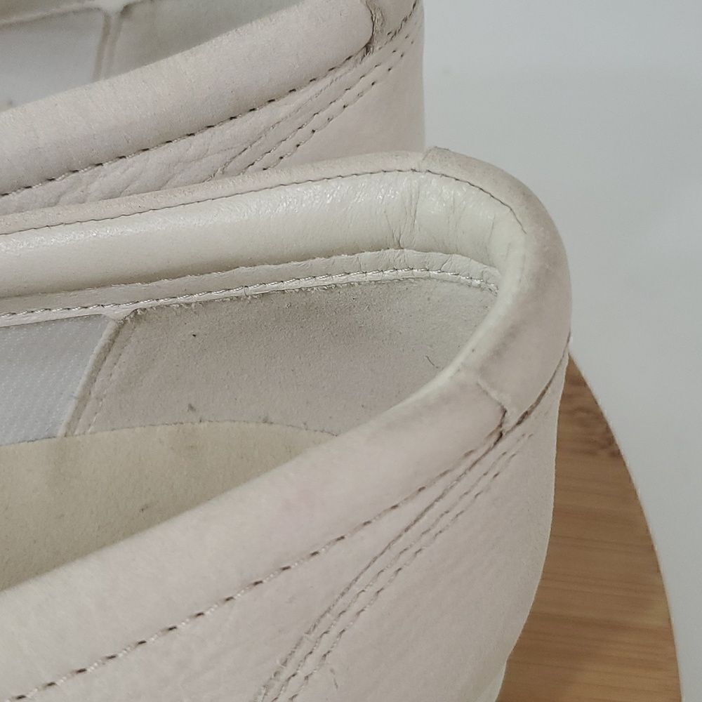 ECCO Women's Soft 7 Nubuck Loafers Limestone Neutral EU 41 Extra Width - Picture 7 of 14